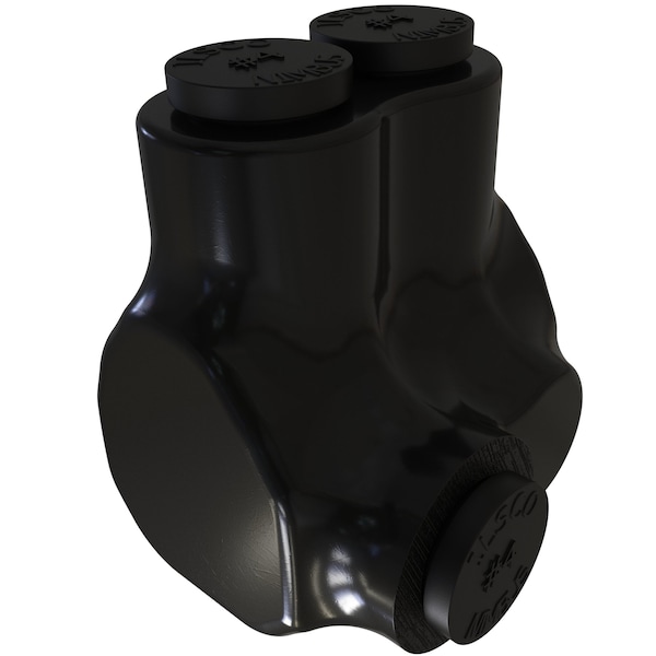 Ilsco Nimbus Insulated In-Line Splicer-Re, PK2 PBTO-4-EC - main