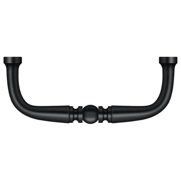 Deltana Wire Pull, Traditional, 3" Black PCT300U19