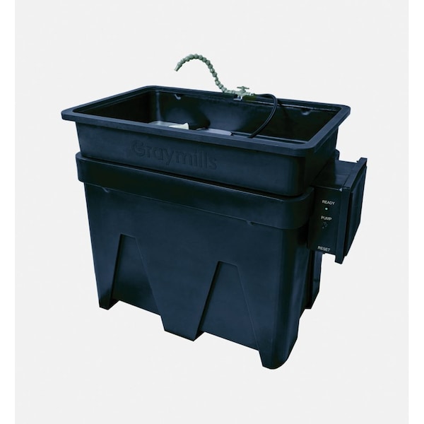 Graymills Parts Washer, Aqueous, 30 gal., Cap 200 lb. PH922-A - main