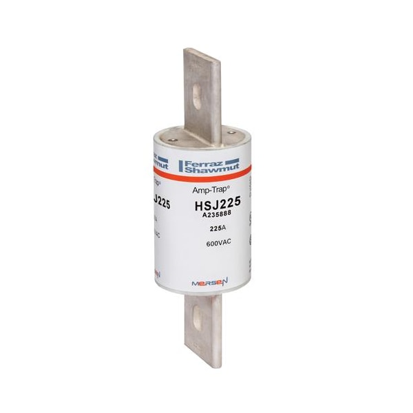 Mersen UL Class Fuse, J Class, HSJ Series, Very Fast-Acting, 225A, 600V AC, Non-Indicating HSJ225 - main