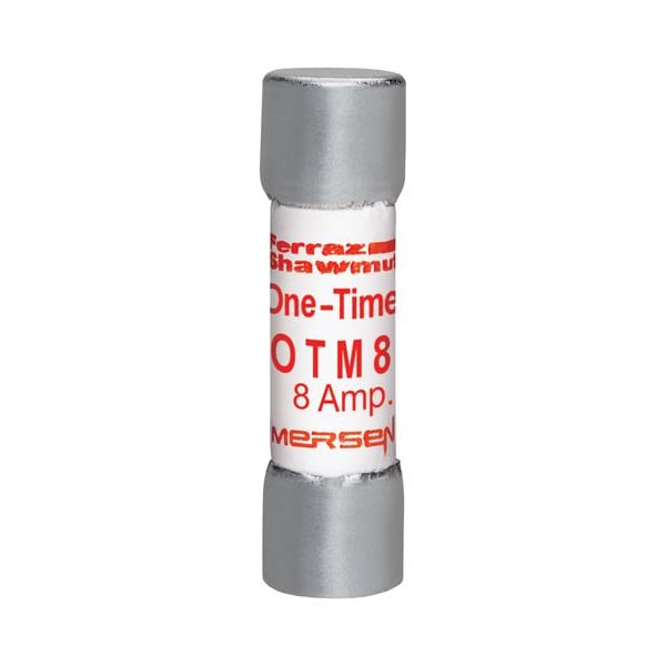 Mersen Midget Fuse, OTM Series, Fast-Acting, 8A, 250V AC, 10kA OTM8 - main
