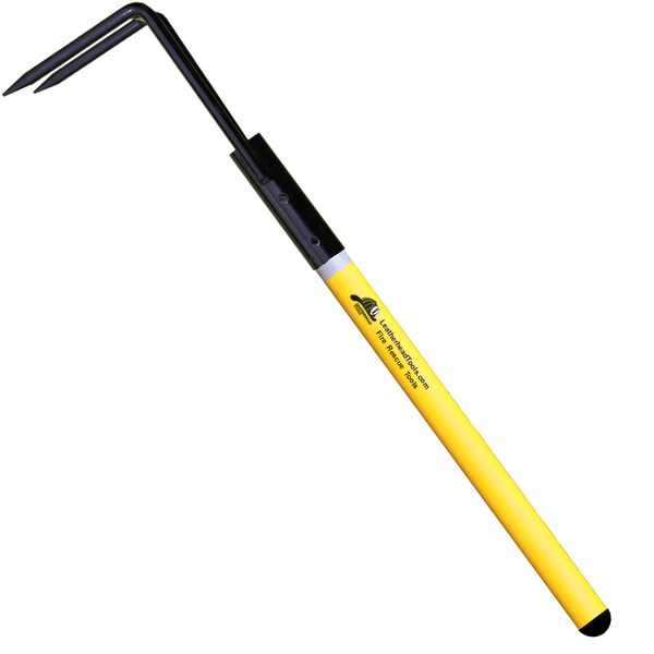 Leatherhead Tools Hi-Viz Yellow Rubbish Hook, 14 ft. and B PLY-14RH-B - main