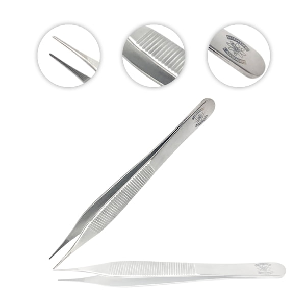 Scientific Labwares Long Nose Adson Dissecting Forceps SWZR-050 - main