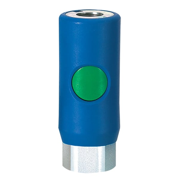 Prevost High Flow 1/4"Female Flow Euro Style Coupler PRVERC071201 - main