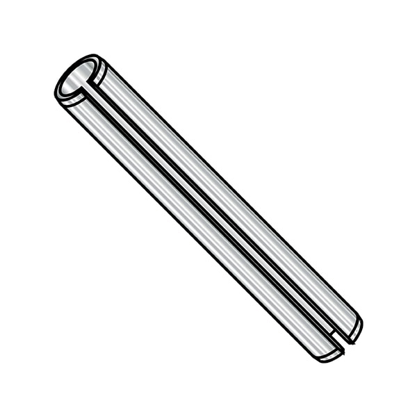 Zoro Select 1/4X2 PIN SPRING SLOTTED STAINLESS STEEL 25032PS420 - main