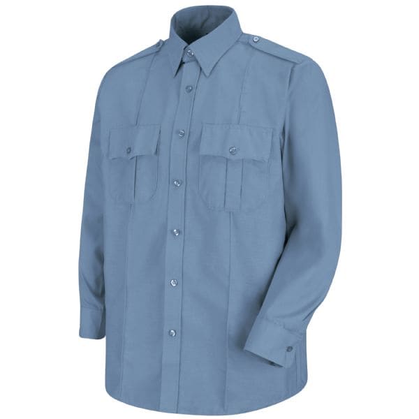 Horace Small Mns L/S Med Blue Security Shirt SP36MB L 367 - main
