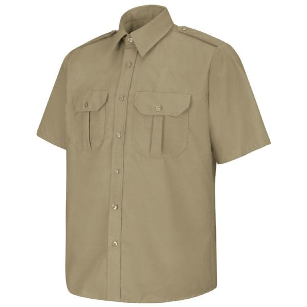 Horace Small Mens Ss Khaki Security Shirt-Epault SP66KH SS M - main