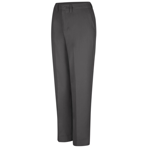 Red Kap Women's Womens Pant W/Side Elastic, 4, Charcoal, Cotton/Polyester PT61CH 04 32 - main