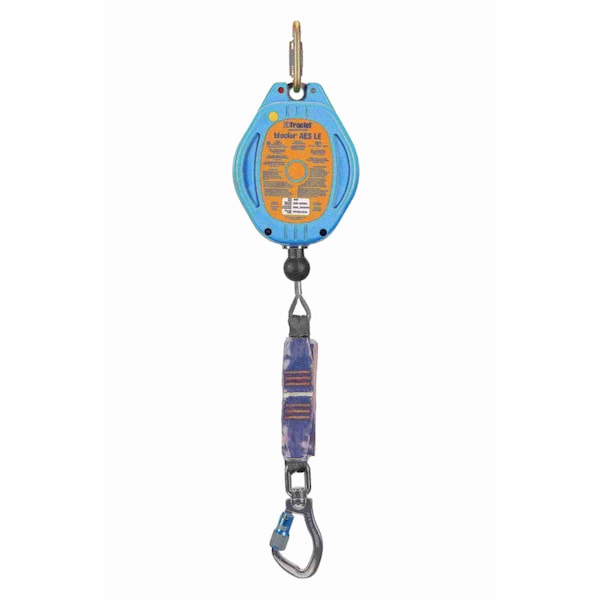 Tractel blocfor Self Retracting Lifeline, 30 ft. Length, 1 Leg(s), 310 lbs., one person Weight Capacity RA30G-LE - main