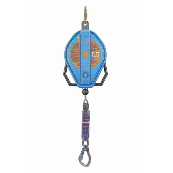 Tractel blocfor Self Retracting Lifeline, 50 ft. Length, 1 Leg(s), 310 lbs., one person Weight Capacity RT50G-LE - main