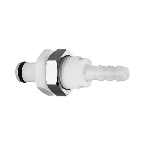 Usa Industrials Acetal Quick Disconnect, Straight, 1/4" Plug x 3/8" Barbed ZUSA-TF-QD-A-18 - main