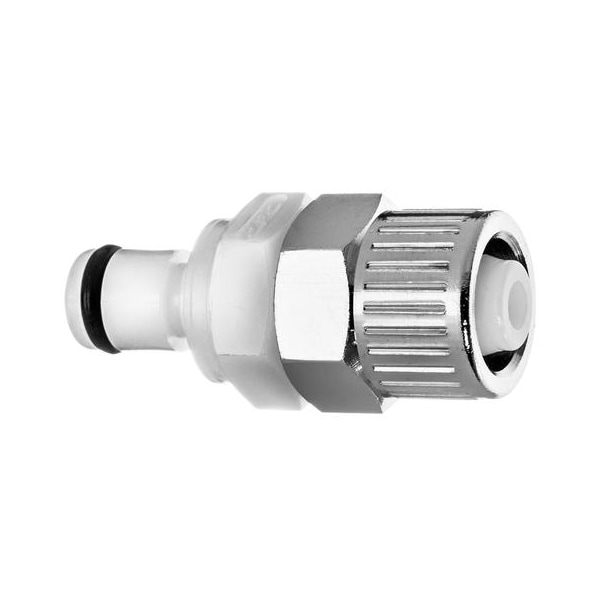 Usa Industrials Acetal Quick Disconnect, Straight, 1/4" Blkhd Plg x 1/4" Compression ZUSA-TF-QD-A-22 - main