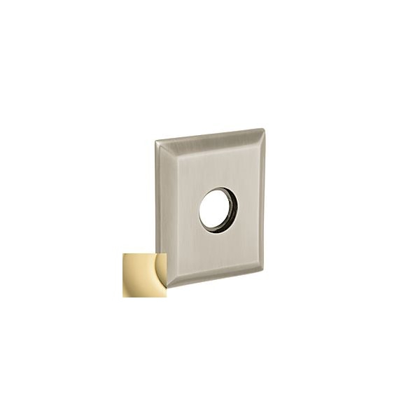 Baldwin Estate Privacy Rosettes Bright Brass R033.030.PV