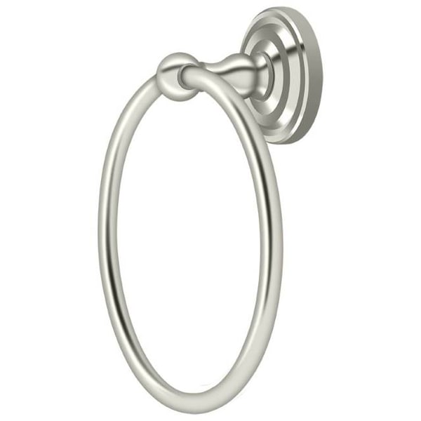 Deltana Towel Ring, R-Series Bright Nickel R2008-U14