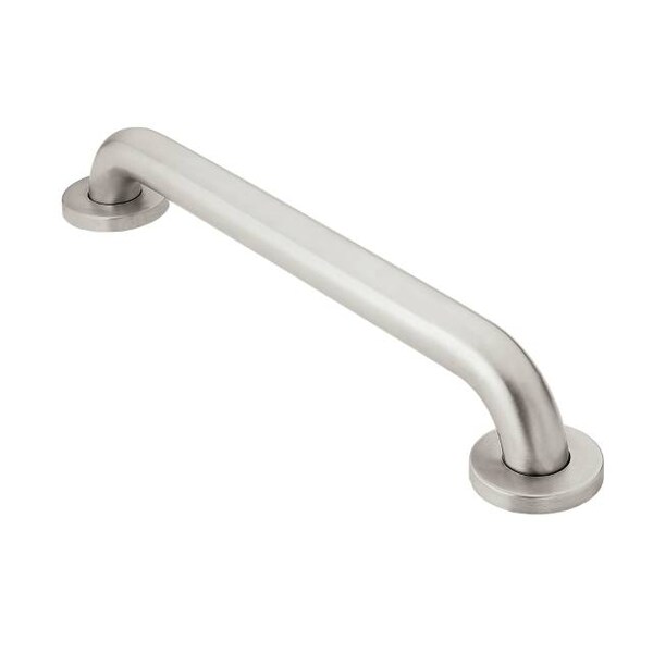 Moen Concealed Concealed Screw 30" Grab Bar Satin Stain, 30" L, Stainless Steel, Satin Stainless Steel R8930 - main