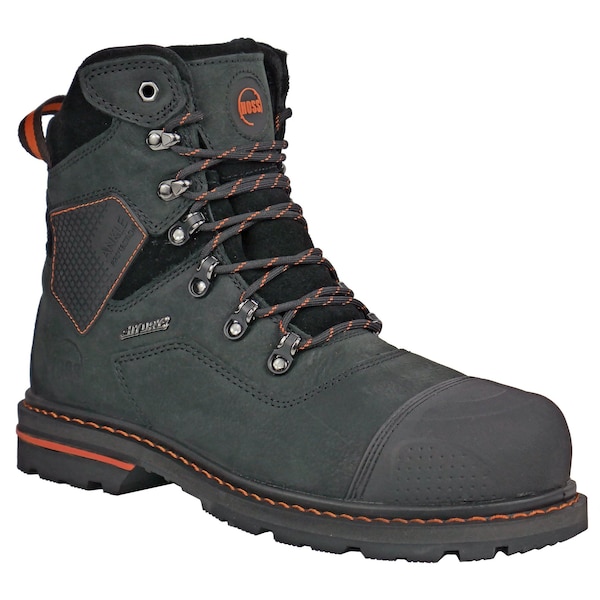 ★cocoa★ Hoss Boot Co Men's Composite Toe Work Boot, Brown, 12.5, D