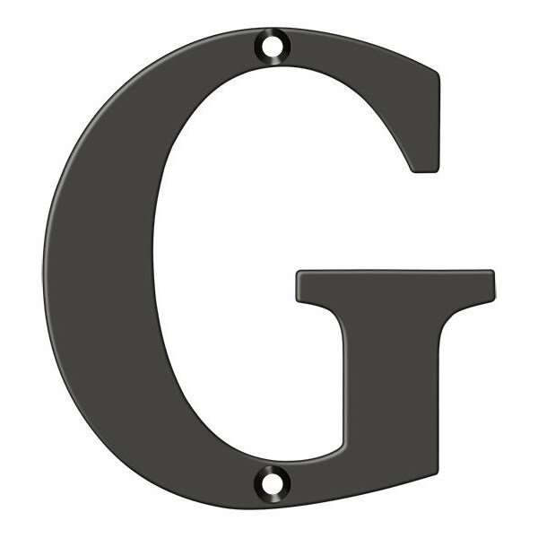 Deltana Residential Letter G Oil Rubbed Bronze 4" RL4G-10B - main