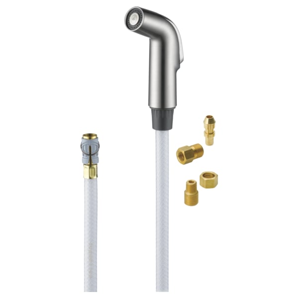 Delta Delta Side Spray/Hose Assembly, Stainless RP28900SS Zoro