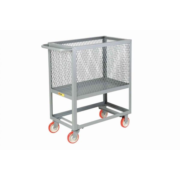 Little Giant Raised Platform Box Trucks, Steel, 2000 lb Load Capacity, 1 Shelves, 41 1/2 in L, 24 in W, 40 in H RP4S24366PY - main