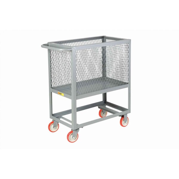 Little Giant Raised Platform Box Trucks, Steel, 2000 lb Load Capacity, 1 Shelves, 53 1/2 in L, 24 in W, 40 in H RP4S24486PY - main