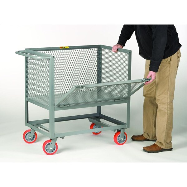 Little Giant 12 ga. Steel Mesh Truck 2000 lb. Capacity, 53"L x 30"W x 40"H RPDX30486PY - main