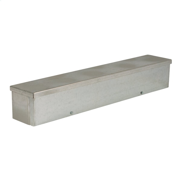 Wiegmann Screws Electrical Enclosures, 8 in H, 8 in D, 96 in W, 1, 3R, Steel RSCG080896GNK - main
