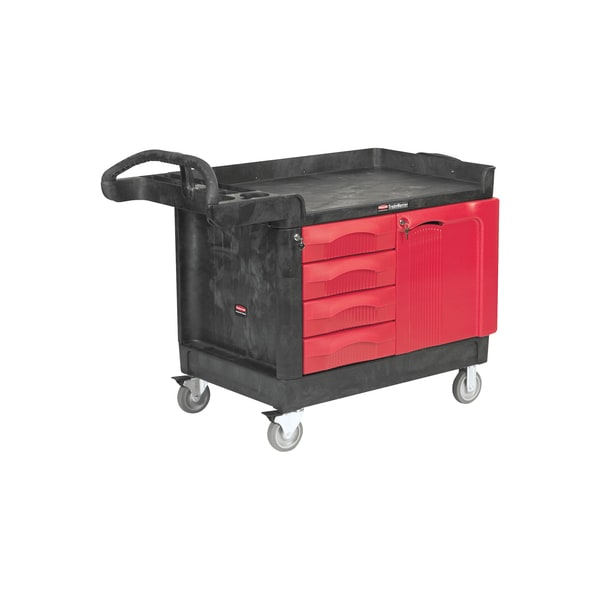 Rubbermaid Commercial Rubbermaid® Trademaster® Cart with 50" x
