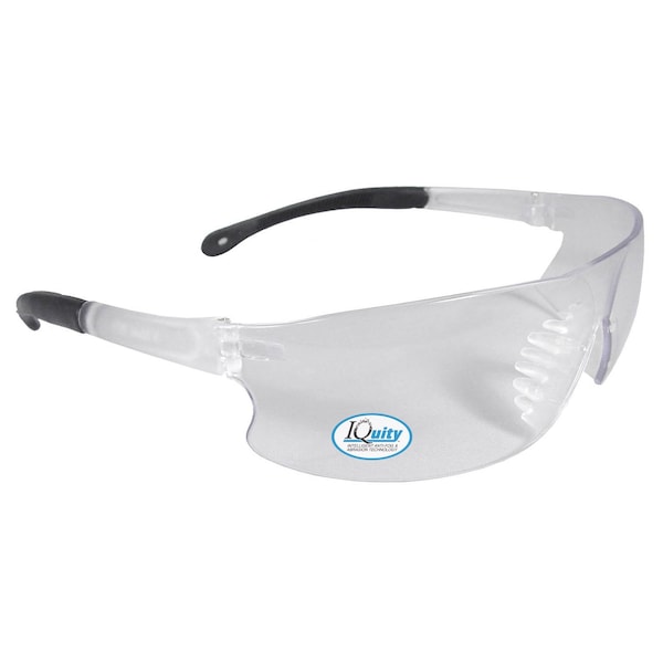 Radians Rad-Sequel IQ, Safety Glasses, Anti-Fog & Anti-Scratch, Clear IQ Lens, Clear Frame, Frameless RS1-13 - main