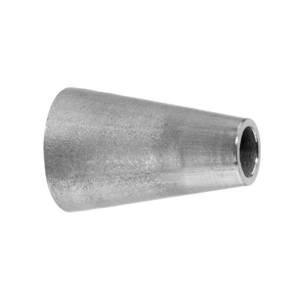 Usa Industrials Sanitary Fitting, Butt Weld, 304SS, Reducer, 1" x 1/2", Tube Material: 304 Stainless Steel ZUSA-STF-BW-130 - main