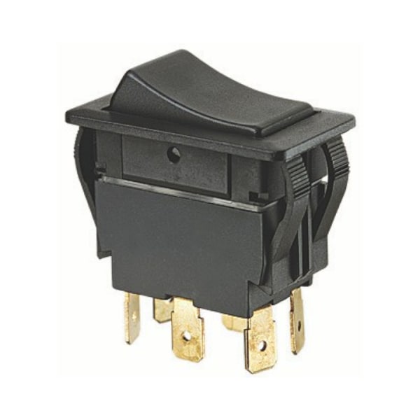 Ideal Switch, Rckr, Spst, O-F, Spd, Blk 774038 - main