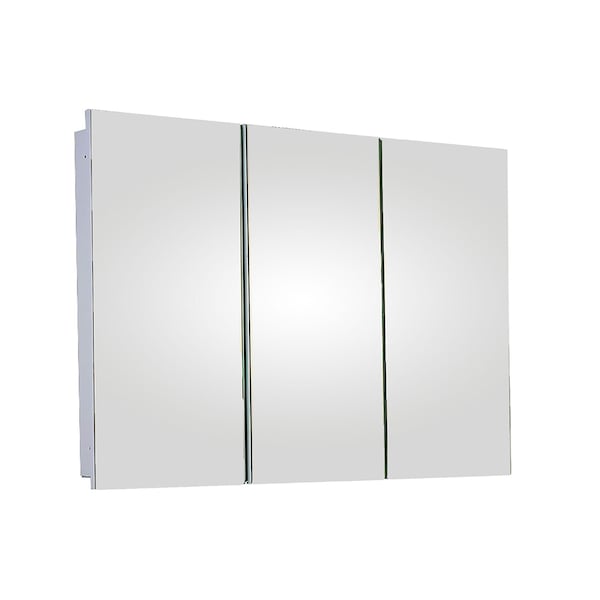 Ketcham R4836PE 544.04 48" x 36" Fully Recessed Polished Edge Tri