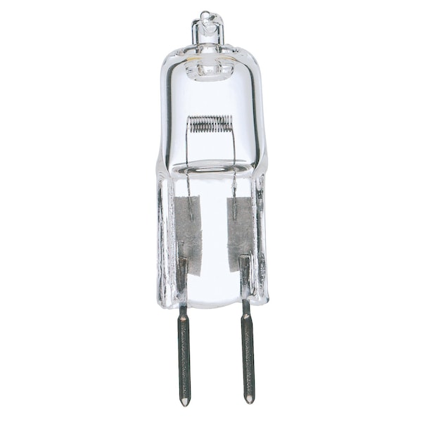 Satco 50W T4 Halogen Light Bulb - Bi Pin GY6.35 Base - Clear Finish S1987 - main
