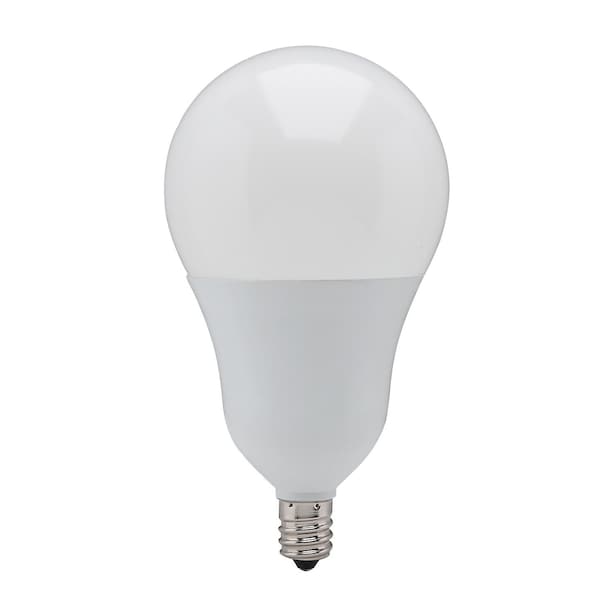 Satco 9.8W A19 LED Light Bulb - Candelabra Base - Frost Finish S21804 - main