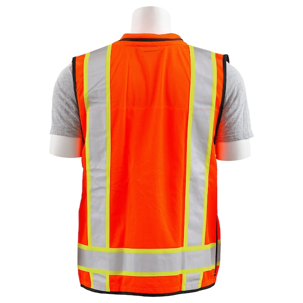 Deltaplus Surveyor Vest, Deluxe, Orange, MD 62393 | Zoro