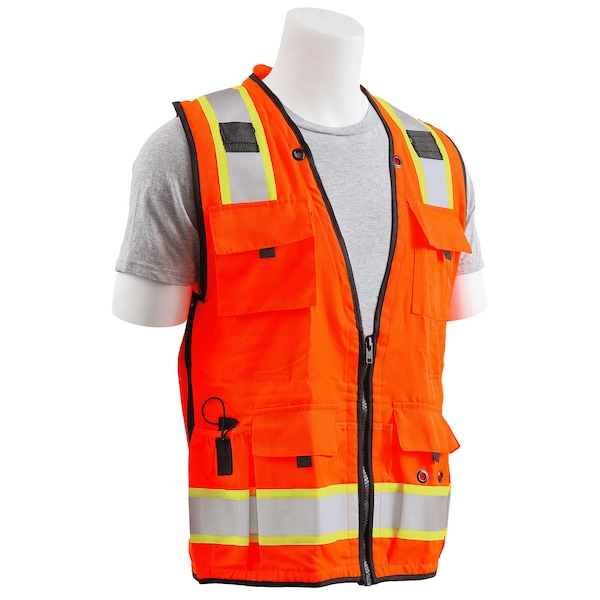 ウェア senor Deltaplus Surveyor Vest, Deluxe, Orange, MD 62393 | Zoro