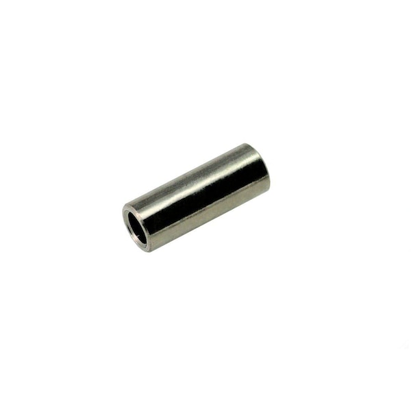 Unicorp Female UnThrd Spacer, , 6 Screw Size, Stainless Steel, 5/16 in