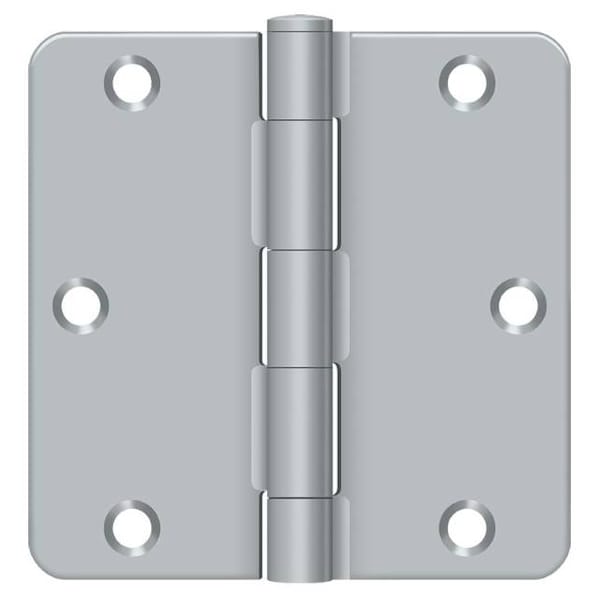 Deltana Satin Chrome Door and Butt Hinge S35R4BK26D - main