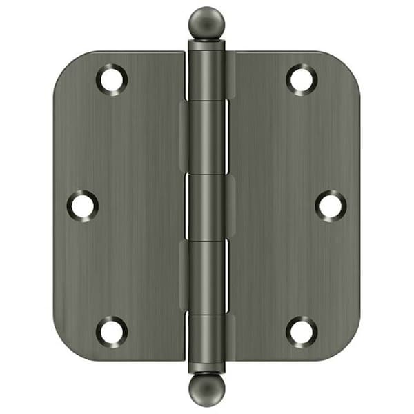 Deltana Antique Nickel Door and Butt Hinge S35R515A-BT
