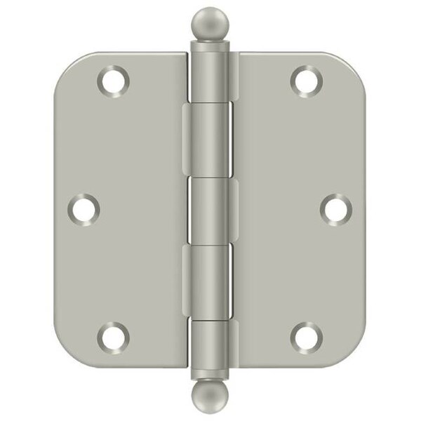 Deltana Satin Nickel Door and Butt Hinge S35R515-BT