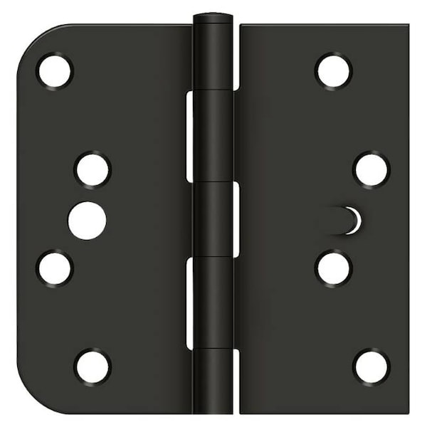 Deltana Oil Rubbed Bronze Square Hinge, Holes per Leaf: 4 S44058TT10B-LH - main