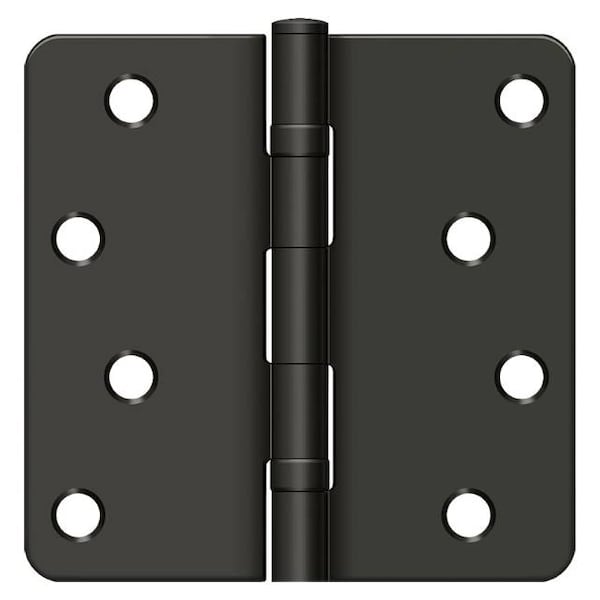 Deltana Oil Rubbed Bronze Door and Butt Hinge S44R4BB10B