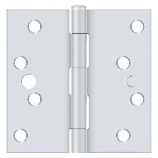Deltana White Square Hinge S44USPW-RS - main