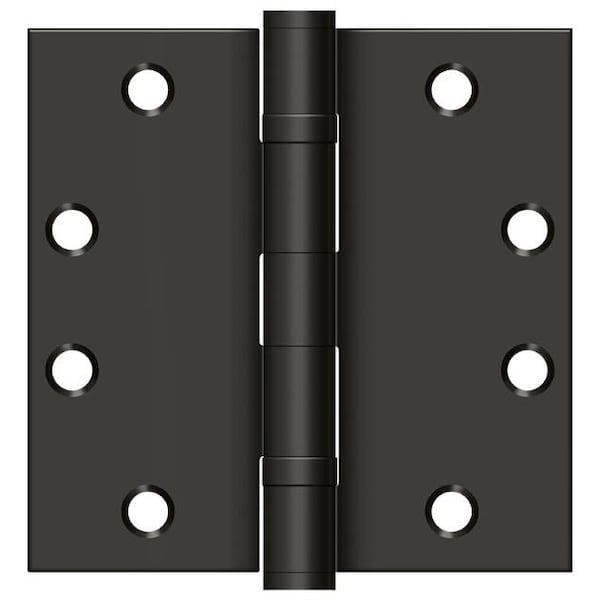 Deltana Oil Rubbed Bronze Door and Butt Hinge S45BBU10B