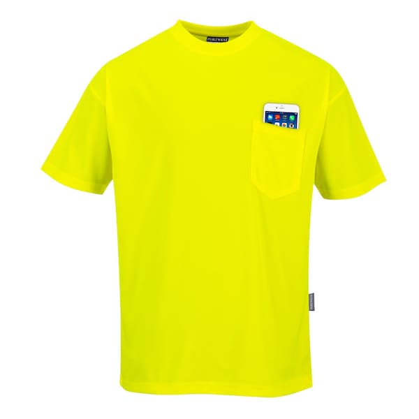 Portwest Short Sleeve Moisture Wicking T-Shirt, 100