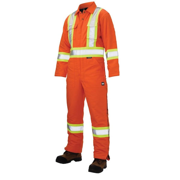 Tough Duck Insulated Duck Safety Coverall, Orng.2XL S78721 - main