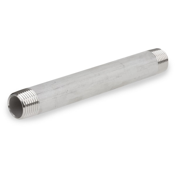 Smith-Cooper Welded Nipple, S40,316/L, 3/4X8
