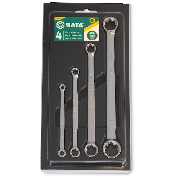 Sata ETorx Box Wrench Set, 4 Pc. ST09012SJ Zoro