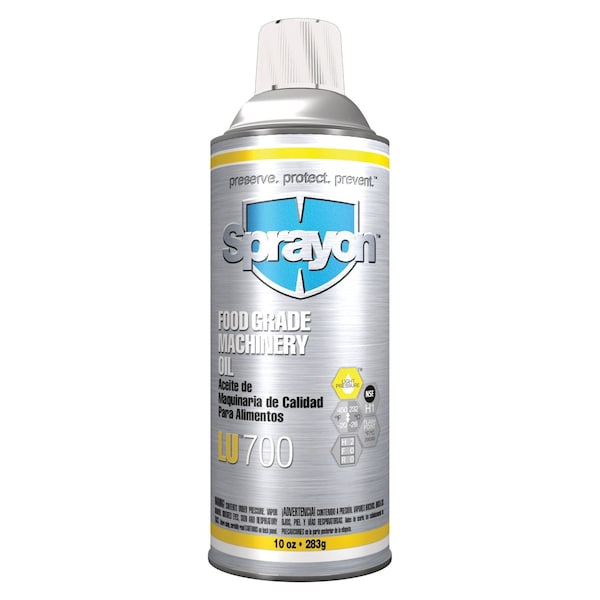 Sprayon Food Grade Machinery Oil, H1 Food Grade, 10 oz Aerosol Can SC0700000 - main