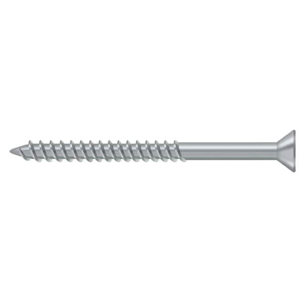Deltana 2-1/2 in, Wood Screw, Chrome Steel SCWS1025U26D - main
