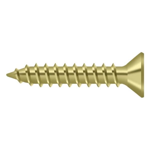 Deltana #9, Wood Screw, Plain Brass SCWS910U3 - main